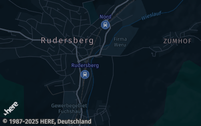 Heizung Map of Rudersberg