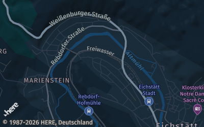 Heizung Map of Eichstätt