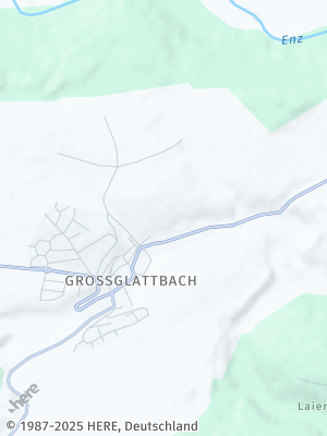 Here Map of Großglattbach
