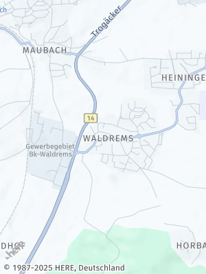 Here Map of Maubach