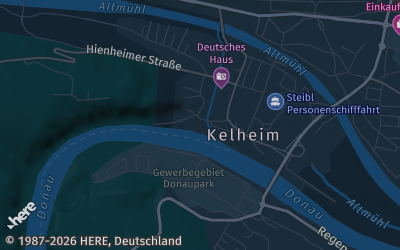 Heizung Map of Kelheim