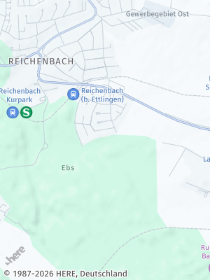 Here Map of Waldbronn