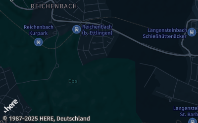 Heizung Map of Waldbronn