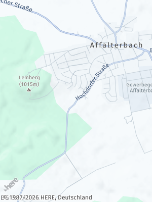 Here Map of Affalterbach