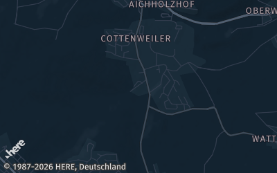 Heizung Map of Weissach im Tal