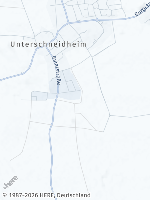Here Map of Unterschneidheim
