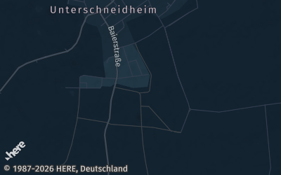 Heizung Map of Unterschneidheim