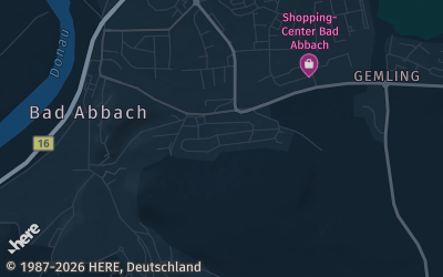 Heizung Map of Bad Abbach