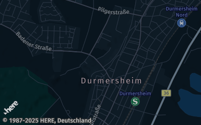 Heizung Map of Durmersheim