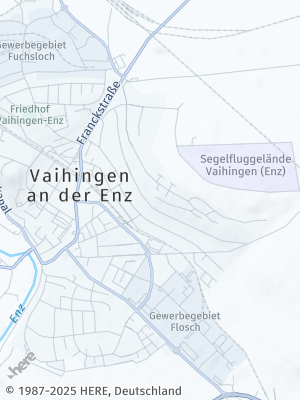 Here Map of Vaihingen an der Enz