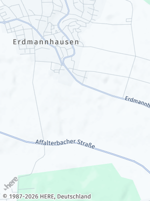 Here Map of Erdmannhausen