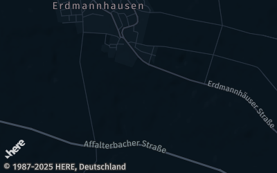 Heizung Map of Erdmannhausen