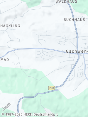 Here Map of Gschwend bei Gaildorf