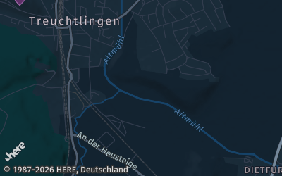 Heizung Map of Treuchtlingen