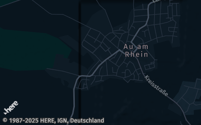 Heizung Map of Au am Rhein