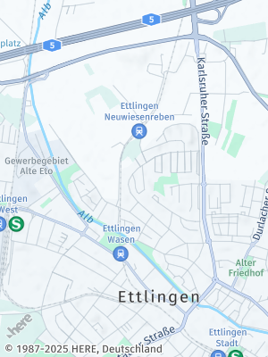 Here Map of Ettlingen