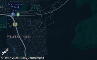 Heizung Map of Remchingen