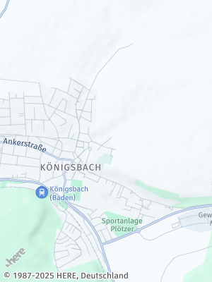 Here Map of Königsbach-Stein