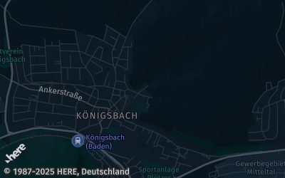 Heizung Map of Königsbach-Stein