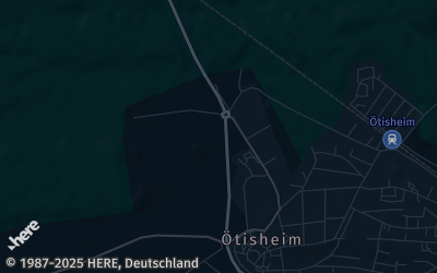 Heizung Map of Ötisheim