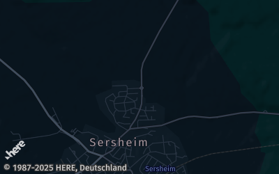Heizung Map of Sersheim