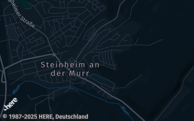 Heizung Map of Steinheim an der Murr