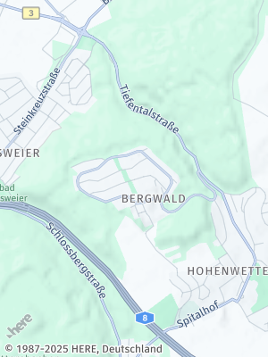 Here Map of Bergwald