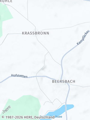 Here Map of Beersbach