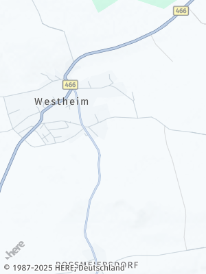 Here Map of Westheim bei Gunzenhausen