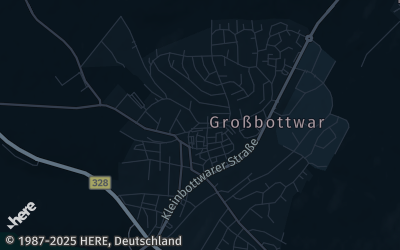 Heizung Map of Großbottwar