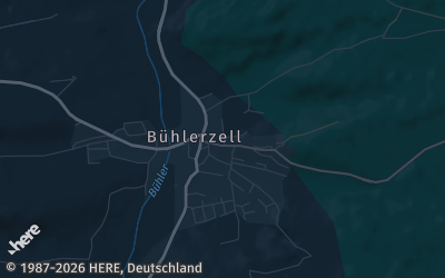 Heizung Map of Bühlerzell