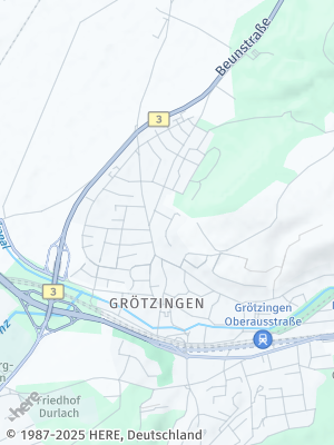 Here Map of Grötzingen