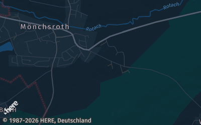 Heizung Map of Mönchsroth