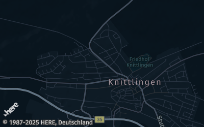 Heizung Map of Knittlingen