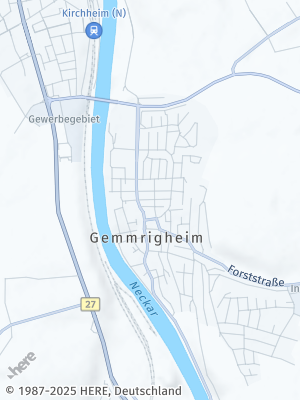 Here Map of Gemmrigheim