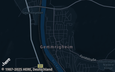 Heizung Map of Gemmrigheim