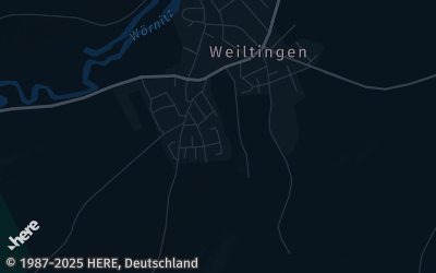 Heizung Map of Weiltingen