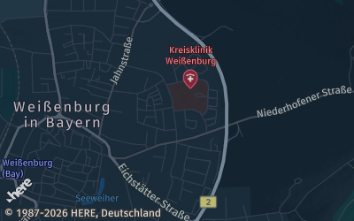 Heizung Map of Weißenburg in Bayern