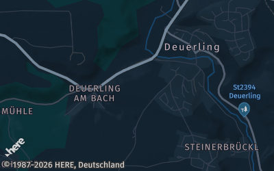 Heizung Map of Deuerling