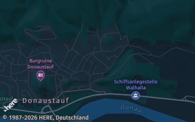 Heizung Map of Donaustauf