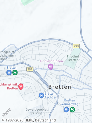 Here Map of Bretten