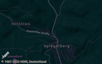 Heizung Map of Spiegelberg