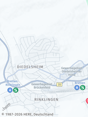 Here Map of Diedelsheim