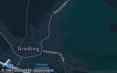 Heizung Map of Greding
