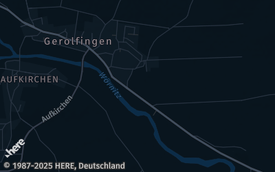 Heizung Map of Gerolfingen
