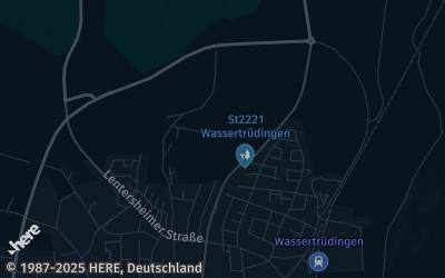 Heizung Map of Wassertrüdingen
