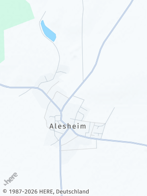 Here Map of Alesheim
