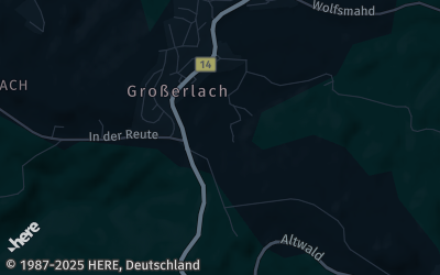 Heizung Map of Großerlach