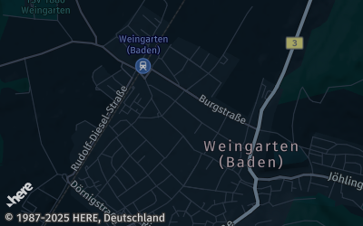 Heizung Map of Weingarten
