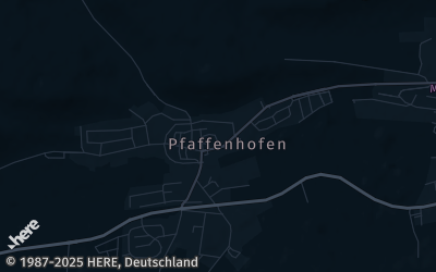 Heizung Map of Pfaffenhofen